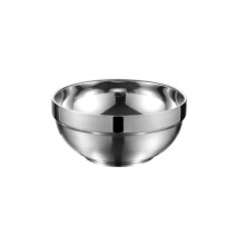 Stainless Steel Salad Bowl Set with Double Layer Insulation, Deep Dish for Rice, Sauce and Salad, 11.518cm