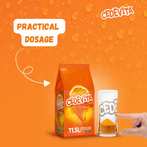 Cedevita Orange 9 Vitamins Makes 13 L 1