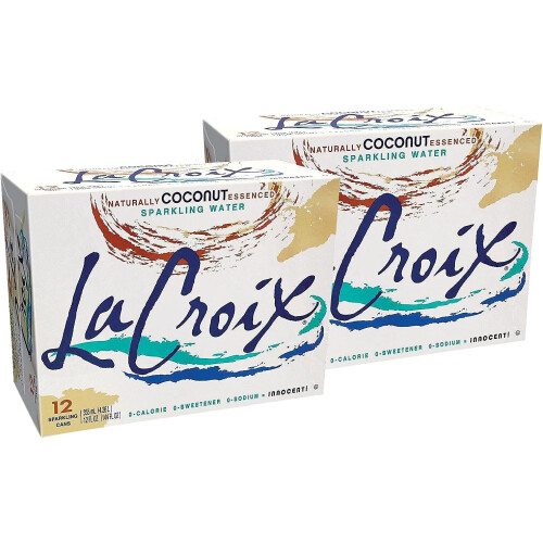 La Croix Coconut Sparkling Water Can 355 ml