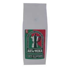 Strong Moka Ground Coffee 1kg - Dark Roast - For Italian Moka Stovetop Pot Coffee Makers - Art of Moka - Caffe di Catania Espresso - Strength 5