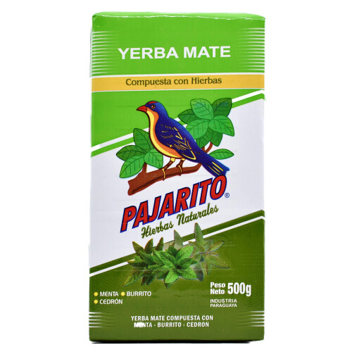 Yerba Mate Pajarito Aromatic / Compuesta Hierbas 500g