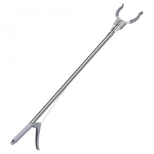 59 Inch Grabber Tool with Extra Long Reach, Wide Claw, Ergonomic Grip Stainless Steel Trash Picker