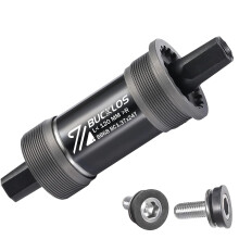 Square Taper BSA Bottom Bracket 68174mm CNC Precision Thread for MTB Road Fat Bike Black