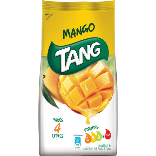 Tang Mango Instant Drink Mix, 500g Pouch - India