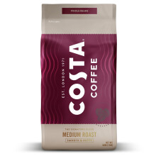Costa Coffee Whole Bean Coffee, Signature Blend Medium Roast, 12 oz each, Rainforest Alliance Certified
