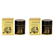 (2 Pack - Clearspring - Org Matcha Green tea (tin | 30g | 2 PACK BUNDLE