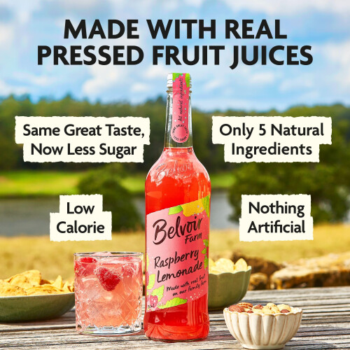 Belvoir Raspberry Presse Lemonade, 750 ml, 4120 2