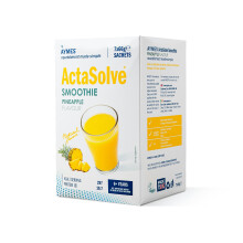AYMES - ActaSolve Smoothie - Pineapple - 42 Servings - Vegan-Friendly Nutritional Powder - Gluten Free - Suitable for Adults and Children Aged 3+
