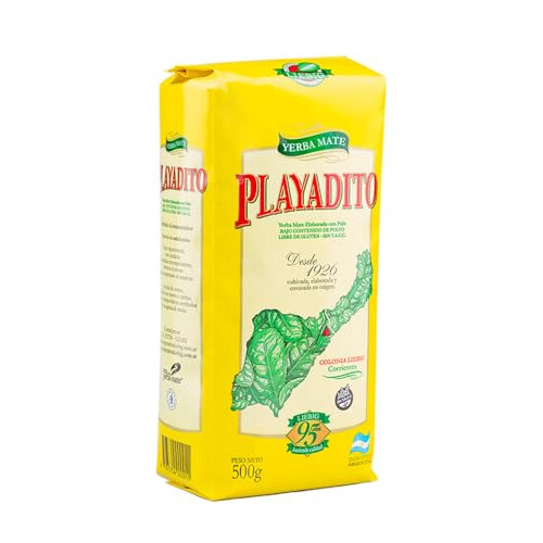 Playadito Yerba Mate Tea ? with Stems (Con Palos) (2 x 500gr) 2