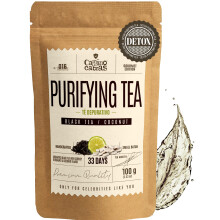 Earl Grey Tea Loose Leaf CAMINO DE CABRAS? | Liver Cleanse & Detox Infusion | Premium Ceylon & Assam Black Tea with Bergamot, Exotic Coconut,
