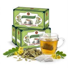 KUKER - Premium Senna Leaf and Fruit Laxative Tea Bags for Constipation Relief, Colon Cleanse, Digestive Support - 3 Pack (20 Bags Each), 30g
