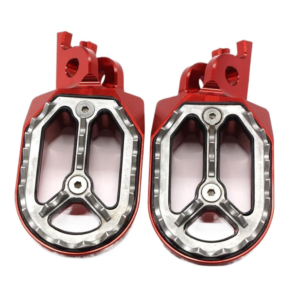 Motorcycle Foot Pegs Aluminum For Honda Crf 250 Rx 450 Rx Enhanced Grip Offroad Footrests 9070919729331