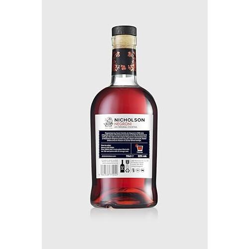 Nicholson Nicholson - Negroni 70cl 22% ABV 1