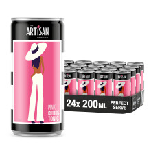 Artisan Pink Citrus Tonic Can, 200ml (Case 24)