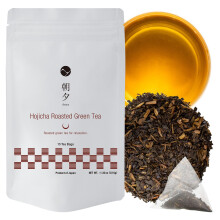Asayu Japan Hojicha Green Tea ? 15 Tea Bags (2.5g Each), Premium Roasted Japanese Green Tea, 100% Made in Japan, Perfect for Evening Relaxation