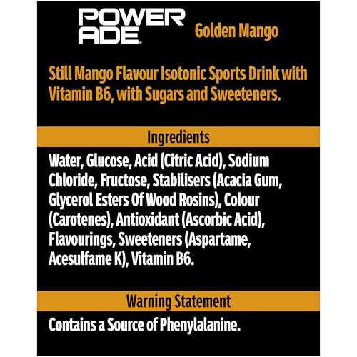 Powerade Bottle Exotic Mango 500 ml (Pack of 12) 2
