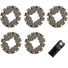 Oscillating Tool Adapter Set, Universal QuickFit Shank for Multi Tools, Secure Blade Connection