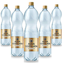 Distilled Water 7.5 Litres Steam Distilled Water Premium Quality Pack 5x1,5 L 100% Ultra Pure
