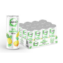 GLUG! 100% Pineapple Fruit Juice, Healthy Juice Drink With No Added Sugar (12X320ML)
