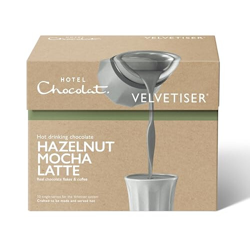 Hotel Chocolat Hotel Chocolat - Hazelnut Mocha Latte Hot Chocolate Sachets 1