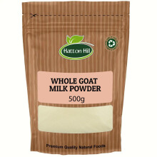 Goat Milk Powder 500g - Whole Full Cream Powder by Hatton Hill | High in Calcium & Nutrients