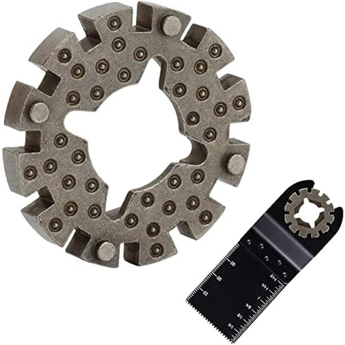 Oscillating Tool Adapter Set, Universal QuickFit Shank for Multi Tools, Secure Blade Connection 2
