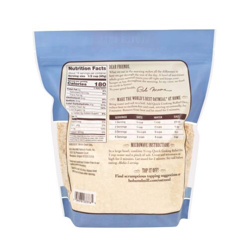 Quick Cooking Rolled Oats 2
