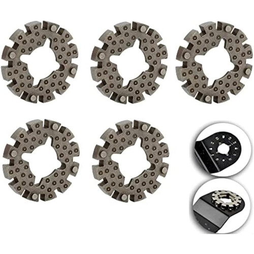 Oscillating Tool Adapter Set, Universal QuickFit Shank for Multi Tools, Secure Blade Connection 1