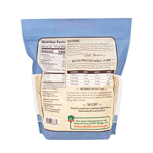 Quick Cooking Rolled Oats 1