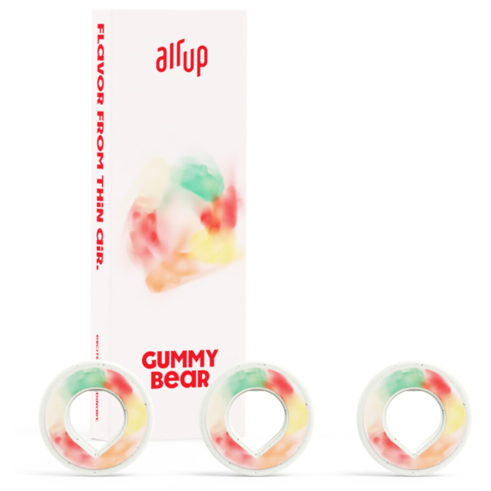 Air Up Air Up? 3 Pods Gummy Bear | Tasting Set Flavour Pods For 15 Litres Of Sugar-Free Water Flavour: Gummy Bear | For Original Air Up? Bottle