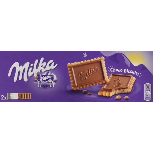 Milka Chocolate Biscuits 150g, Pack of 4