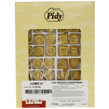 Pidy Cocktail Assortment Mini Puff Pastry - 48 Pieces
