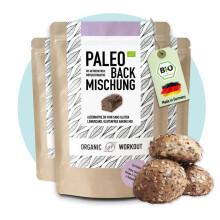 Paleo Organic Bread Baking Mix 3x300 g ? lower carb, gluten-free & yeast-free | Organic Workout