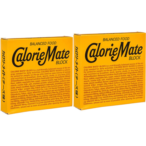 Otsuka Calorie Mate Balanced Food Chesse 2.82oz/80g (2pack)