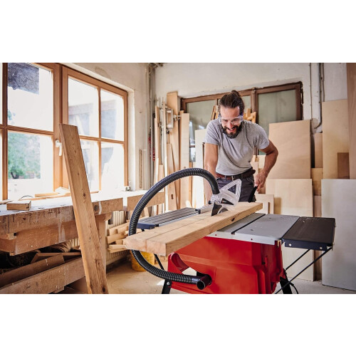 Einhell Einhell Bench-Type Circular Saw Maximum 2000 W, Saw Blade with Height/Angle Adjustment Facility, Parallel Stop, Angle Stop +/- 60? 4340490 1
