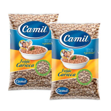 Pack Feij?o Carioca Premium Selection Camil - 2X 1kg