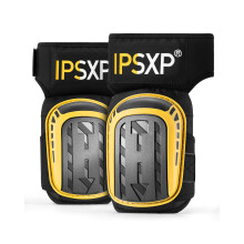 IPSXP Professional Knee Pads for Work,Gardening & Construction Knee Pads for Men and Women with Thick Double Gel Cushion, Strong Adjustable Non-Slip