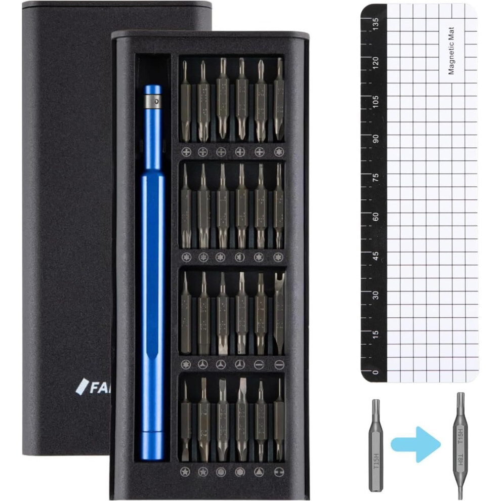 Fanacan Precision Screwdriver Set, Mini Screwdriver, Electronic Repair Tool Kit For Iphone, Ipad, Macbook, Computer, Laptop, Pc, Tablet, Phone, Ps4, 5051222342916
