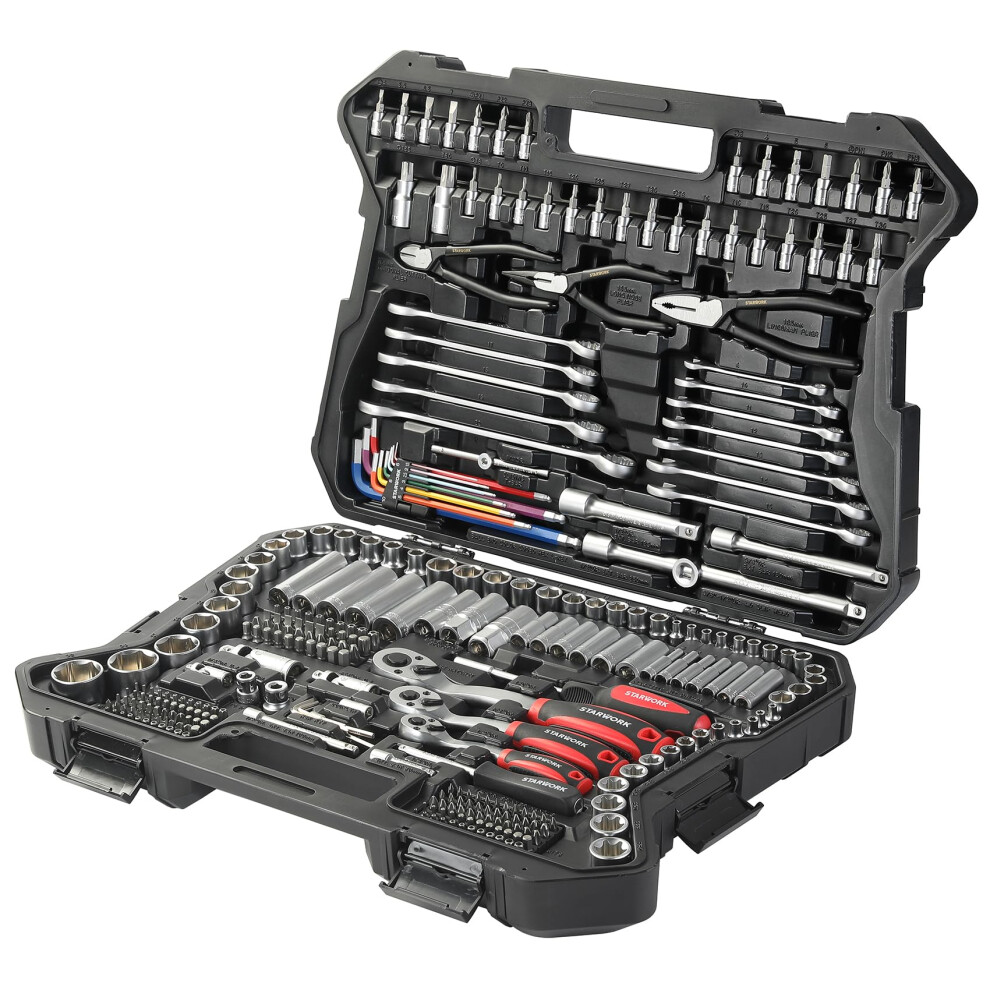 Starwork True Mechanictm 314-Piece Mechanics Tool Set And Socket Set, Professional Metric Set 5051222339442