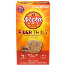Metamucil MultiGrain Fiber Wafers Cinnamon Spice - 12ct