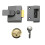 Yale Yale B-85-CH-CH-40 Deadlocking Nightlatch, 40 mm, Chrome Finish, High Security with Automatic Deadlock 1