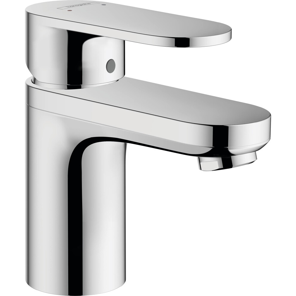 Hansgrohe Vernis Blend Basin Mixer Tap 70 Without Waste Set, Chrome, 71558000