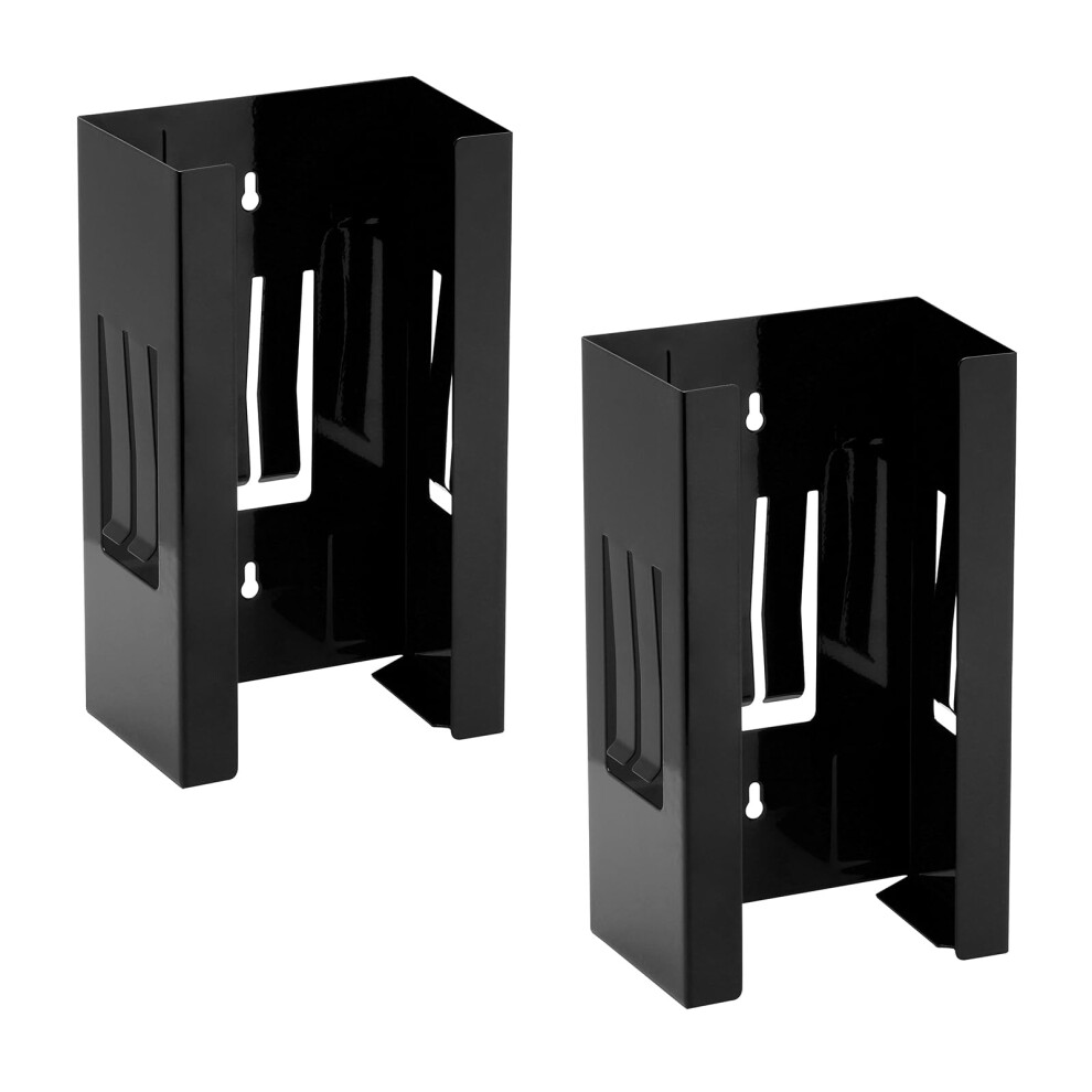 Mayouko 2Pcs Magnetic Glove Dispenser Holder, Box Holder Wall Mount For Tissues, Disposal Gloves, Wipes, Tool Cart Accessory, 8Lbs, Mount Onto A Tool 5051222346938