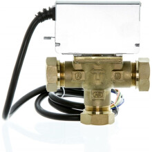 Team Controls 3 Port Mid Position Motorised Zone Valve 22mm 5 Wire, Direct Replacement for Honeywell V4073A, Tower, Banico, Horstmann