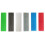 Broadfix BSP300 Flat Packers Mixed Tub - Multi-Colour (Pack of 300) 2