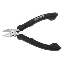Precision Compact Side Cutters, Professional Grade, ESD Safe with Hardened Carbon Steel Jaws (PCB Side Snips). Made in Japan. ENGINEER ns-04