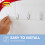 Command Small Clear Refill Strips, 16 Sets of Strips 3