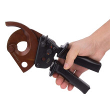 Cable Cutter, Ratchet Cable Cutter, Electricians Tools, Wire Cutter J40A 300mm? Ratchet Industrial Grade Cable Scissors Hardware Hand Operated Cutting