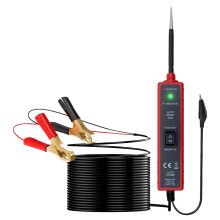 ZKTOOL Power Circuit Probe, Automotive Electrical System Tester DC 6-24V, Car Circuit Tester, Short Circuit Tester, Voltage Tester, Polarity Identify,