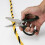 Versatile Compact Multi-Function Scissors with 4-in-1 Combi Blade - cuts Leather, Solid Copper Wire (inc. Mains Cable), CDs, Thick Rope & More. Made 4